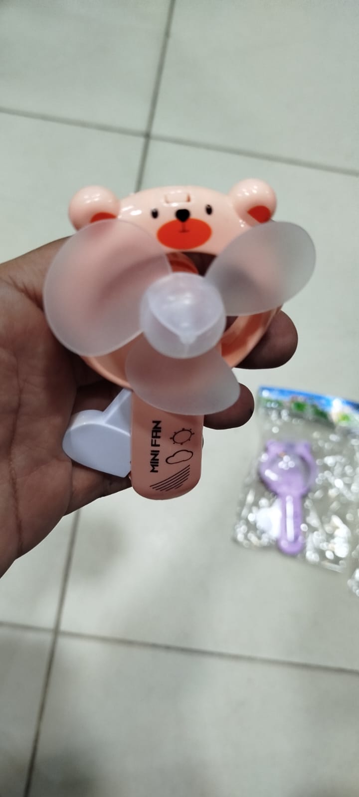 Manual Cute Summer Hand Fan Durable Ultra-Quiet Cooling Fans for Travel Office Room