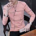 Fancy Cotton Jersey Full Sleeves T Shirt For Men | Best Quality Full Sleeves T Shirt For Men | T Shirt For Boys - Pink T-Shirt with Black Print? - M