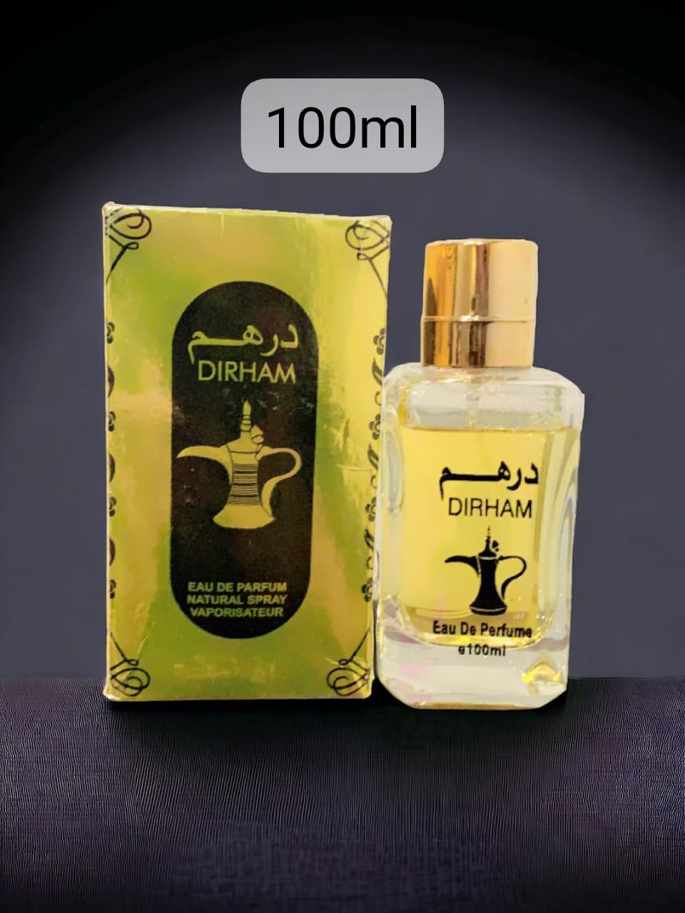 Dirham Perfume for Men �100ml Eau De Parfum with Fresh, Woody &amp; Oriental Notes