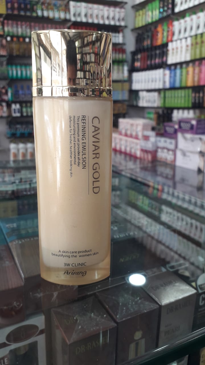 Caviar Gold Refining Emulsion �140ml | ORIGINAL From Korea | Premium Skin Beautifying Formula for Women