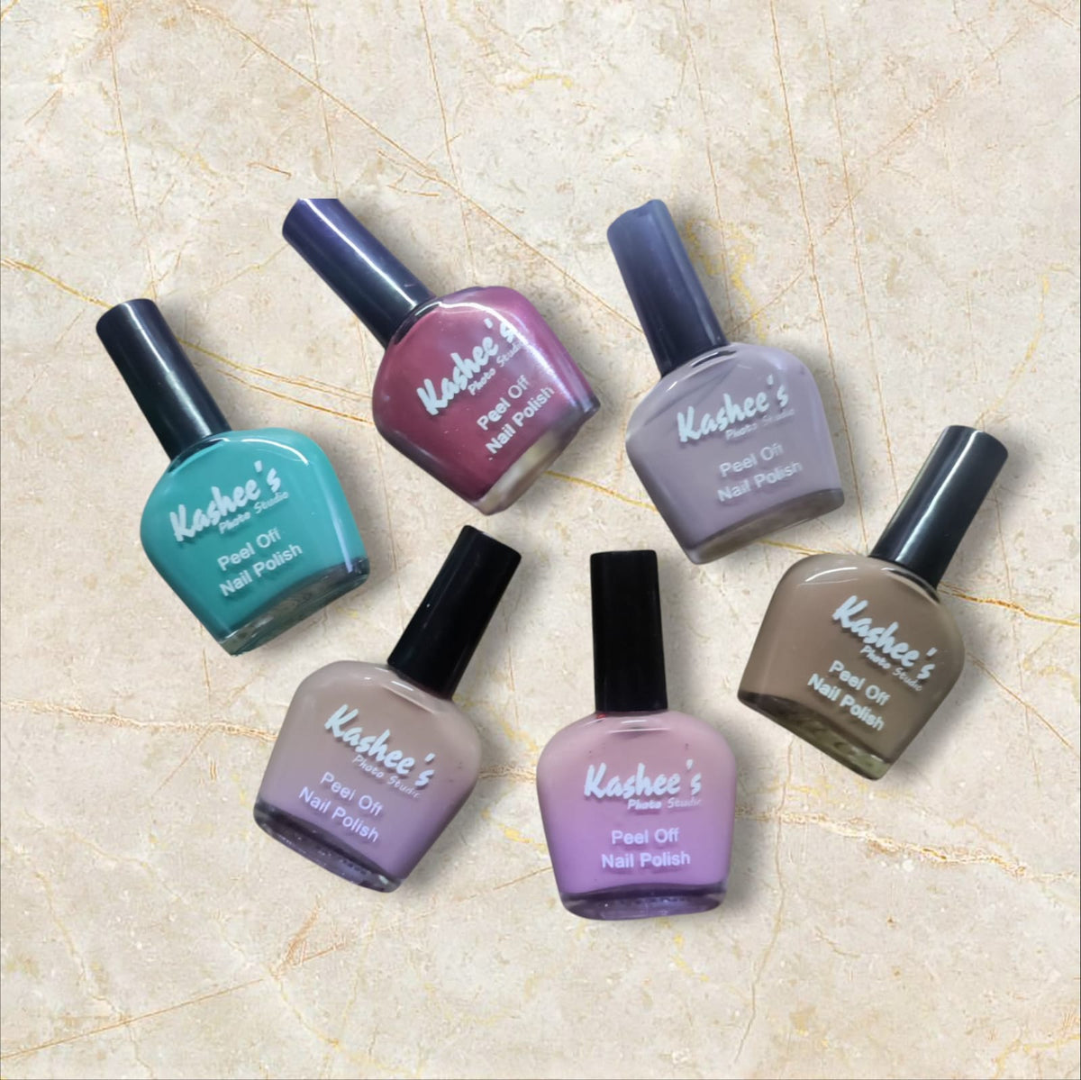 Pack Of 06 Kashee's Nail Polish – photo 3