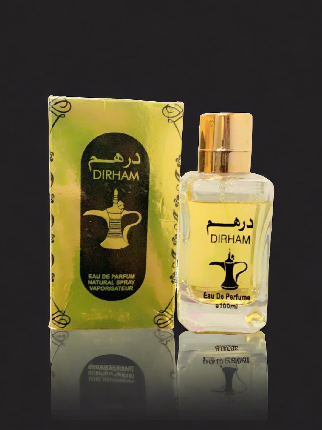 Dirham Perfume for Men �100ml Eau De Parfum with Fresh, Woody &amp; Oriental Notes