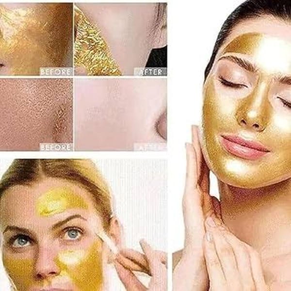 CeraVe Radiant Glow Peel-Off Gold Mask �Deep Cleansing &amp; Brightening Facial Treatment �100ml