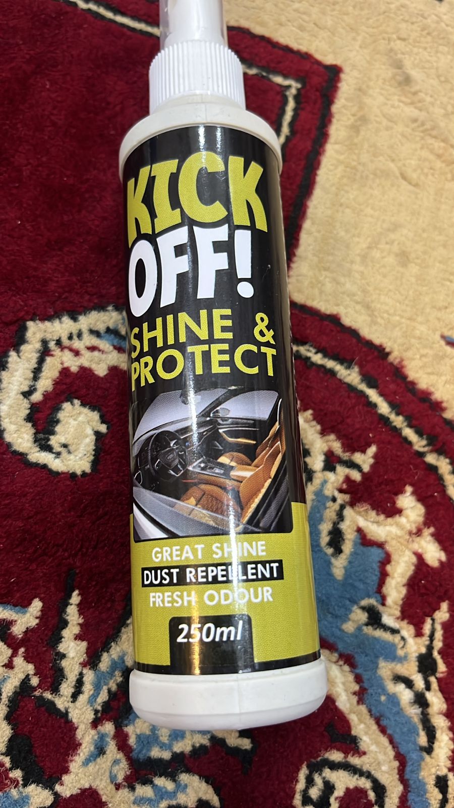 KICK OFF! Shine &amp; Protect �Advanced Car Polish &amp; Paint Sealant (250ml) for Long-Lasting Gloss