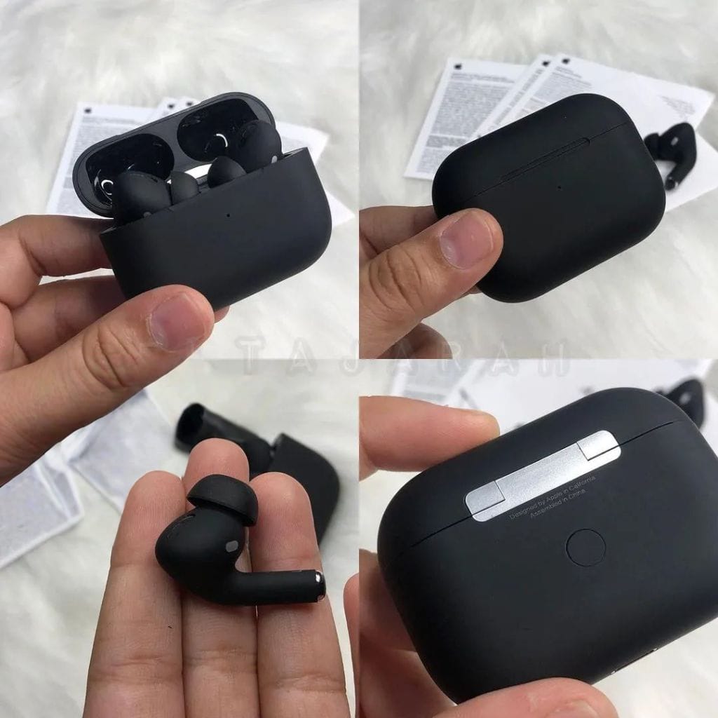 Apple AirPods Black Special Edition (2nd Generation) with Active Noise Cancellation �Seamless Wireless Audio (With Box)
