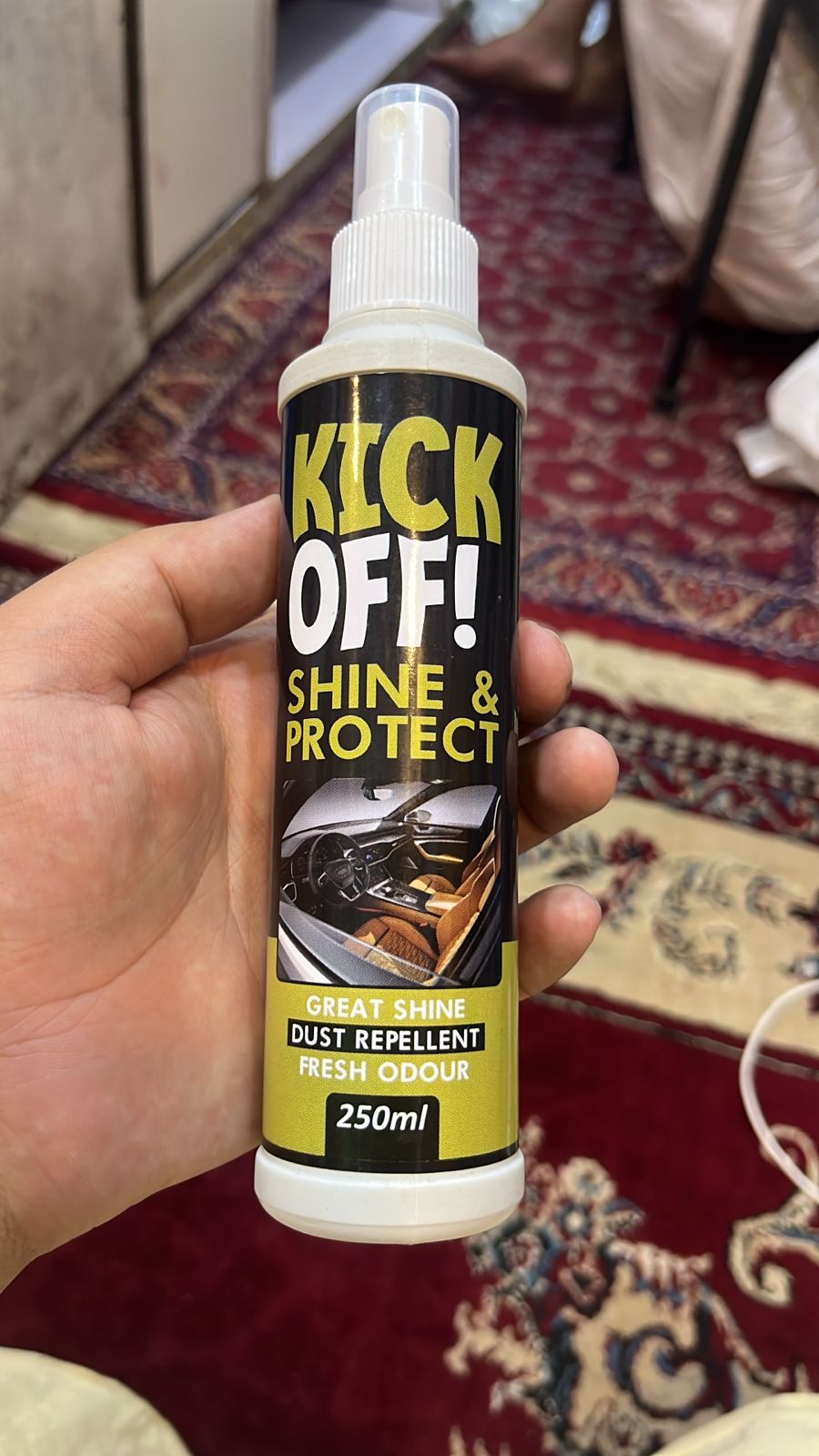 KICK OFF! Shine &amp; Protect �Advanced Car Polish &amp; Paint Sealant (250ml) for Long-Lasting Gloss