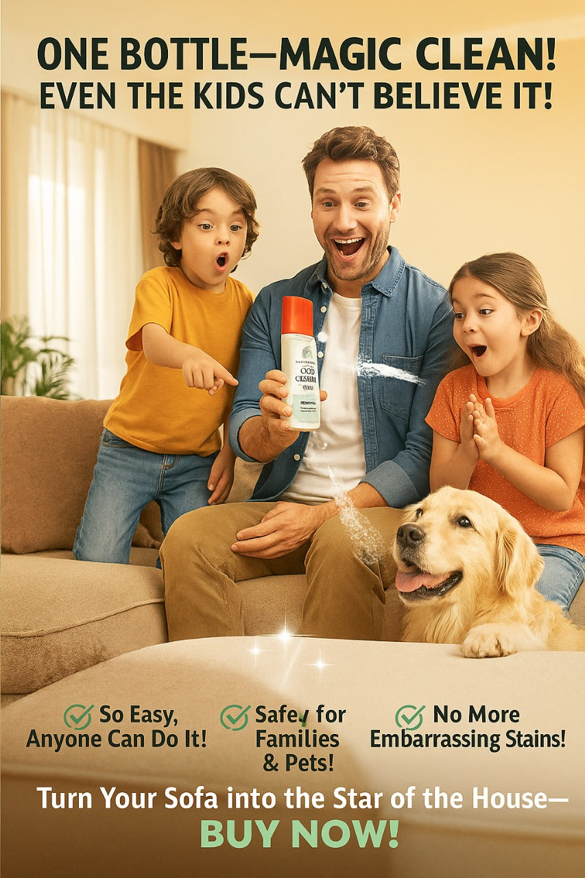 Puresofa | Sofa Cleaner Spray | Upholstery &amp; Fabric Safe | Deep Cleaning | Stain Remover | Fast Dry | Pleasant Scent | 150ml