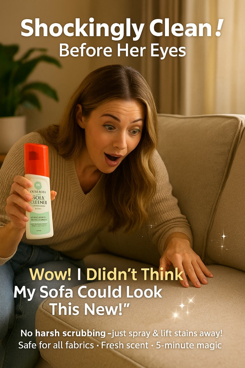 Puresofa | Sofa Cleaner Spray | Upholstery &amp; Fabric Safe | Deep Cleaning | Stain Remover | Fast Dry | Pleasant Scent | 150ml