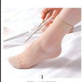 Women? Thin Silk Transparent Velvet Ankle Socks Pack �Soft Nylon Sheer Breathable Socks for Daily Wear - Black Color