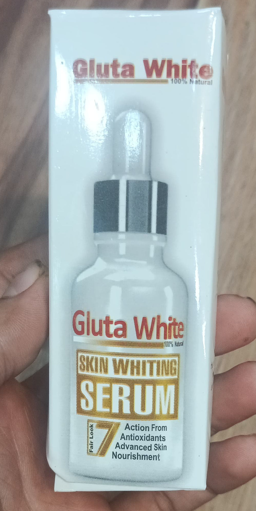 Gluta White Face Glowing Serum | Glutathione-Based Brightening | Hydration &amp; Antioxidant Protection 30 ml