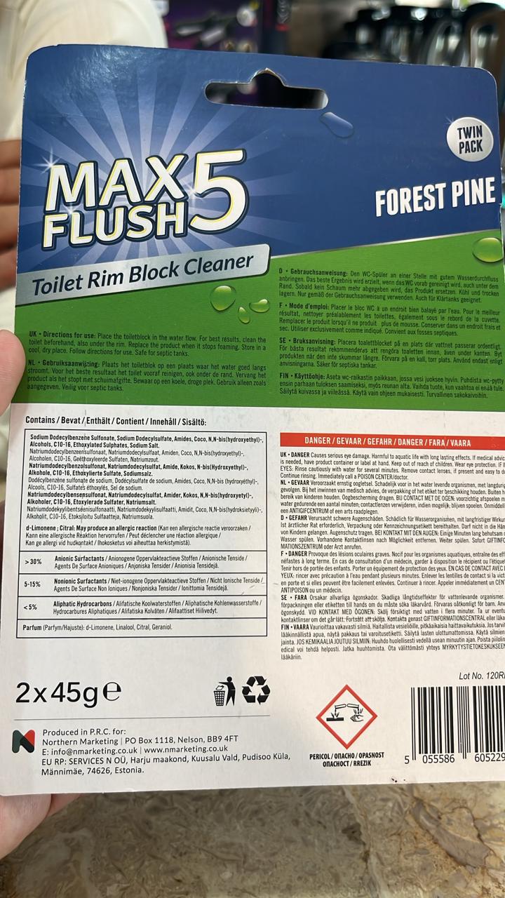Toilet Rim Block Cleaner �Long-Lasting Freshness &amp; Powerful Cleaning for Your Toilet | Toilet Cleaner