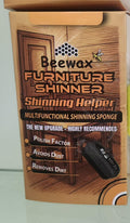 Beeswax Furniture Shiner Sponge �Wood Polish &amp; Cleaner for a Natural Shine