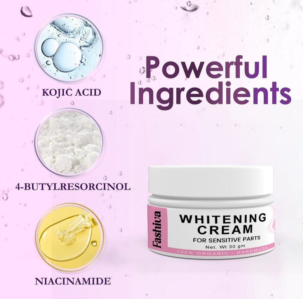 Whitening Cream for Women �Skin Brightening Face &amp; Body Moisturizer with Natural Extracts, Even Tone Formula, Dark Spot Remover,