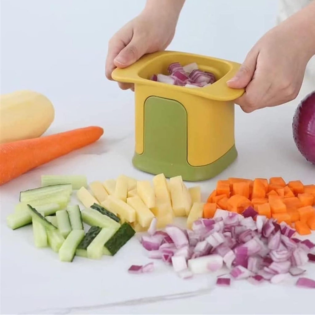 Multi-Function Handheld Chopper �Dicing, Slitting &amp; Slicing Tool for Quick Food Prep