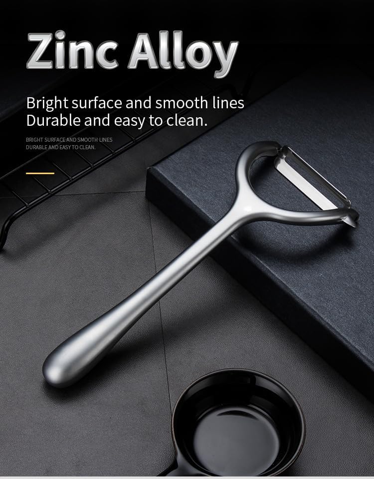 Stainless Steel Vegetable Peeler �Dual Blades for Effortless Peeling