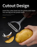 Stainless Steel Vegetable Peeler �Dual Blades for Effortless Peeling