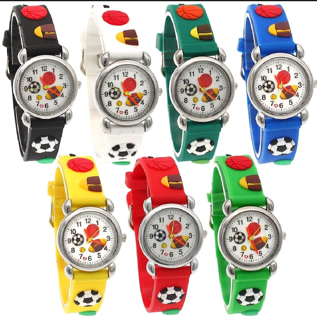 High Quality Cute Football Cartoon Children Watch – photo 4