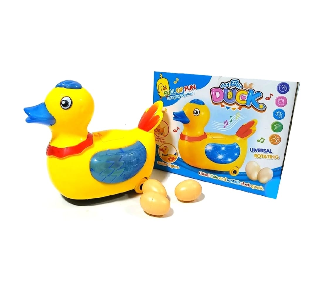 Musical Electric Lay Eggs Duck Toys – photo 2