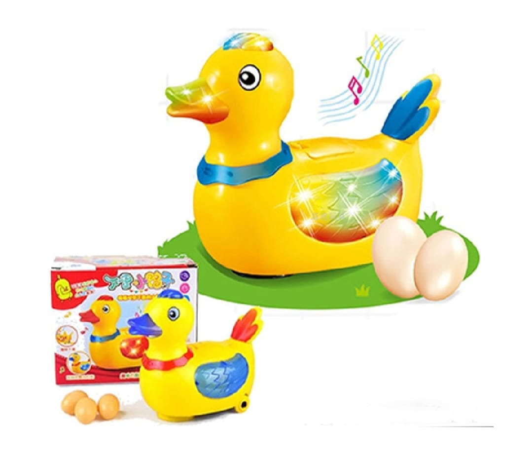 Musical Electric Lay Eggs Duck Toys – photo 1