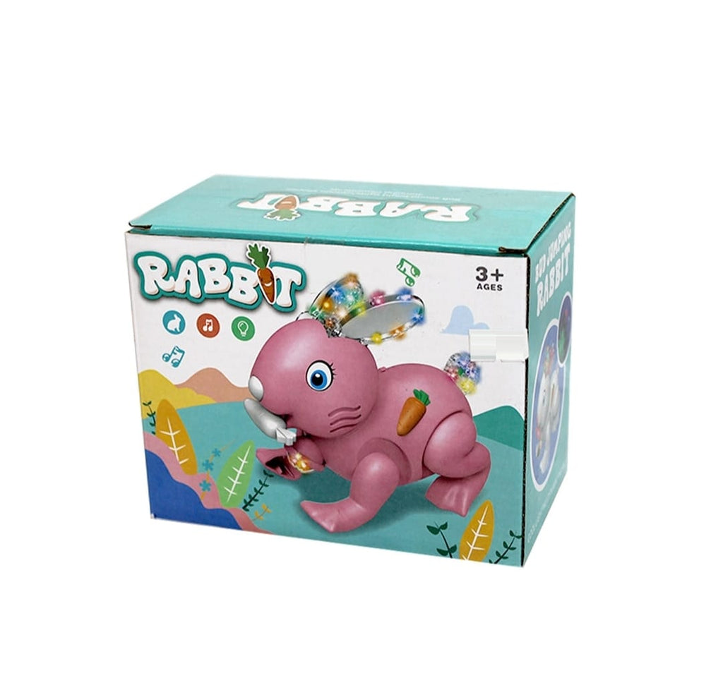 Electric Rabbit Toy for Kids �Light &amp; Sound, Educational &amp; Musical Play
