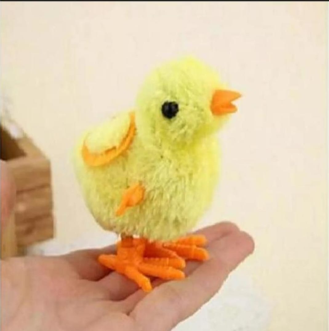 Pack of 1 Chicken Chick's Walking Toys - Lovely Chick Walking Toy,Wind Up Jumping Yellow Baby Chick Chicken