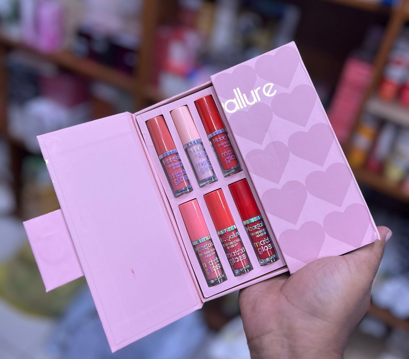 Mocallure 12-Piece High Pigment Lip Gloss Set �Long-Lasting, Vibrant Shades
