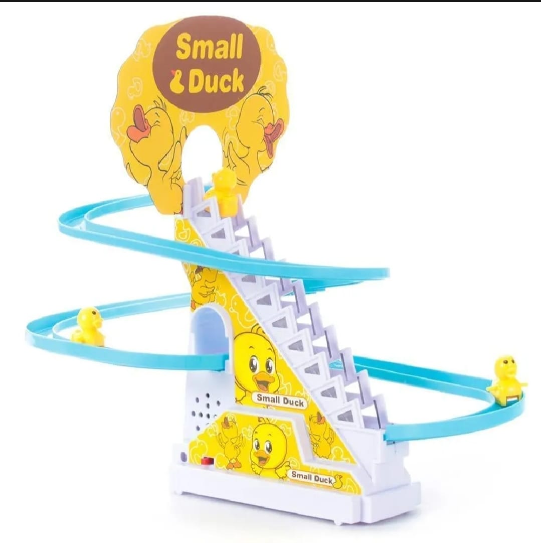 Duck Slide Toy Set, Funny Automatic Stair-Climbing – photo 4