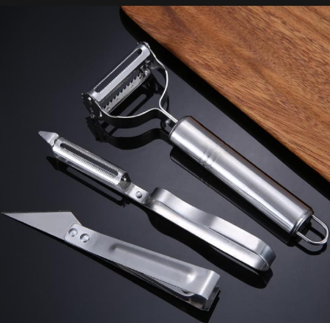 1 Set Stainless Steel Peeler &amp; Slicer �Multi-Function Vegetable &amp; Fruit Grater Tool