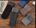 Pack of 1 Pair Unisex Ankle Socks �Warm, Cozy &amp; Comfortable Textured Design | Soft Polyester, All-Day Wear, Multiple Colors - Black