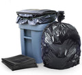 Black Garbage Bags Roll �Leak Proof, Heavy Duty Disposable Trash Bags for Dustbin, Diapers, Waste &amp; Storage, Portable Plastic Bin Bags - Small (18?24 �32 bags)