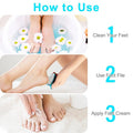 2 in 1 Double-Sided Nano Glass Callus Remover &amp; Crystal Hair Eraser �Safe &amp; Quick Foot File, Dead Skin &amp; Hard Callus Remover, Painless Epilator for Women, Portable Pedicure Tool (Random Color)