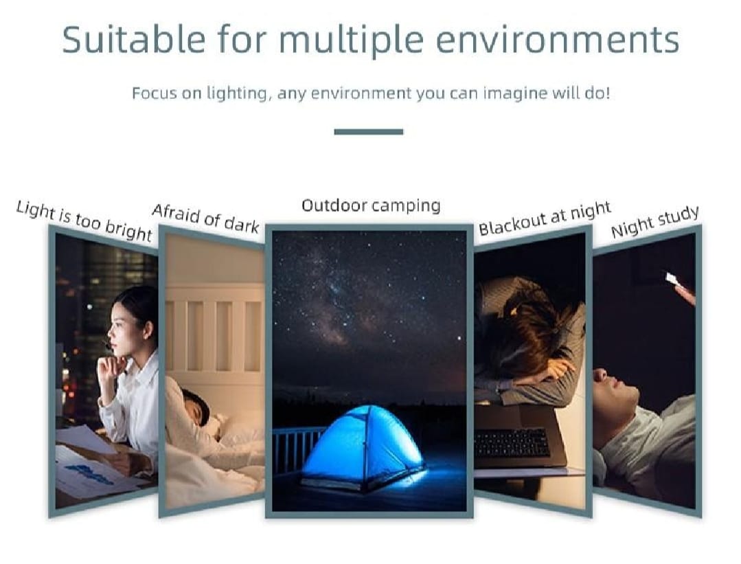 7 Pcs Mini USB LED Light Bulbs �Portable Plug-in Night Lamps for Laptops, Power Banks &amp; USB Ports