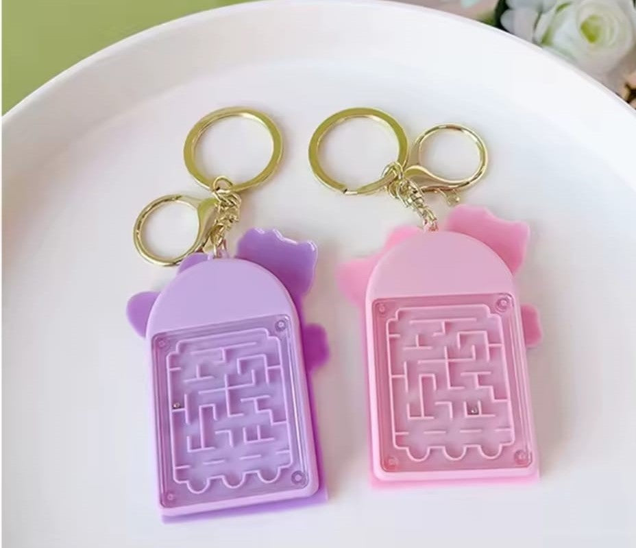 Mini Calculator Keychain