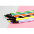 Set of 12 Flomaster Colors �Yellow/Bird Design �Kids Drawing &amp; Coloring Markers
