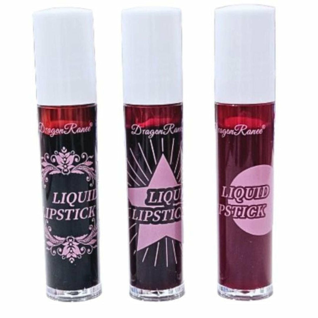Dragon Ranee Matte Lipstick Pack of 3 �Waterproof Lip &amp; Cheek Tint Set for Girls, Long-Lasting Multicolor Matte Finish