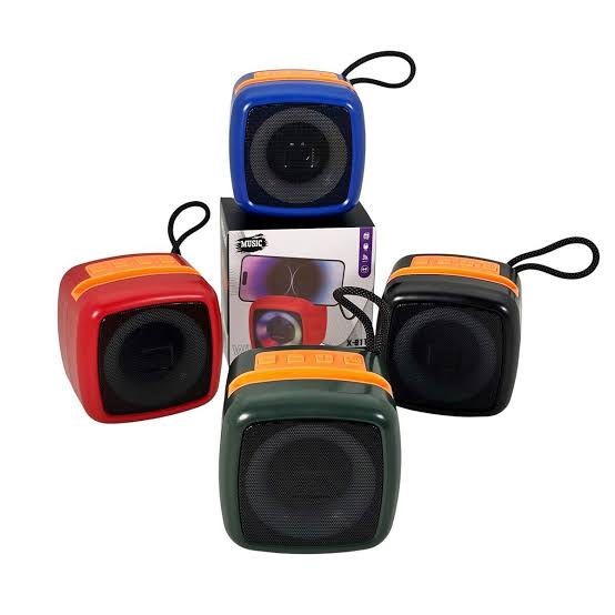 T&amp;G Portable Bluetooth Speaker with LED Lights, Phone Holder &amp; Powerful Bass �Wireless, USB, TF Card &amp; AUX Support �Model X-911