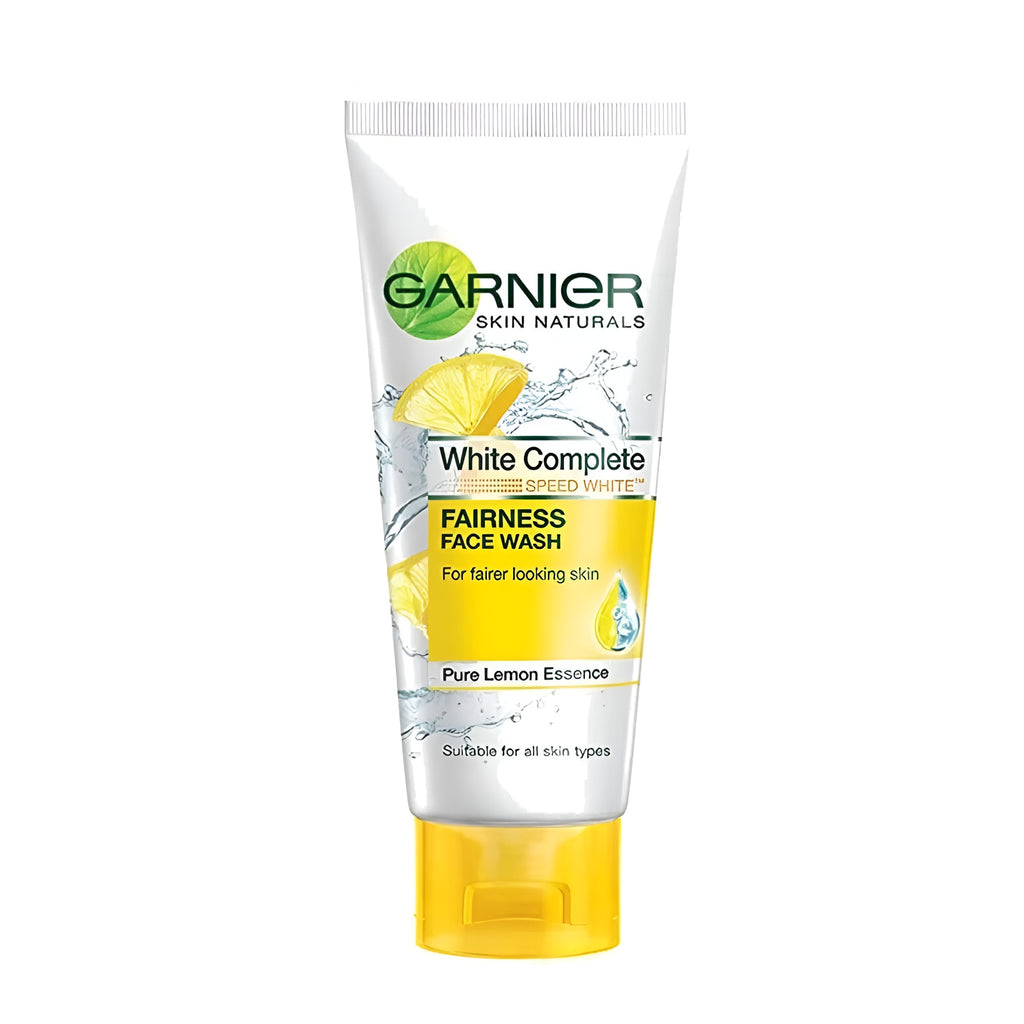 Garnier Pure Lemon Essence Face Wash �100g Brightening Daily Cleanser for Fresh, Oil-Free &amp; Radiant Skin | Gentle Liquid Formula