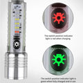 520A Multifunctional Zoom Flashlight | Rechargeable Torch with White, Red, Blue &amp; UV LED + White Laser