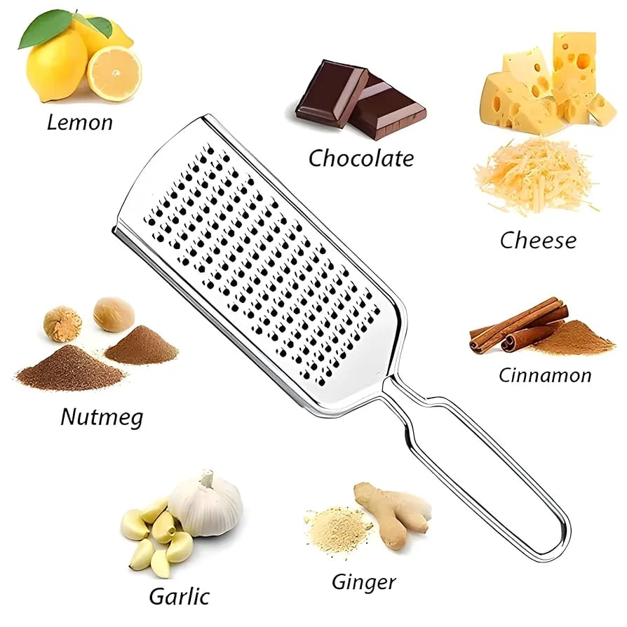 4-Piece Kitchen Cooking Utensils Set �Grater, Magic Peeler, Knife &amp; Bottle Opener Combo for Fruits &amp; Vegetables