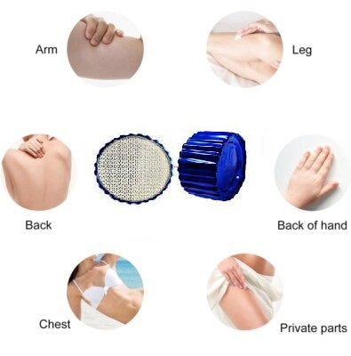Hair Removal Tool �Quick &amp; Easy Epilator for Smooth Skin, Portable &amp; Painless Electric Hair Remover for Face, Arms, Legs &amp; Body, Gentle Exfoliation &amp; Long-Lasting Results