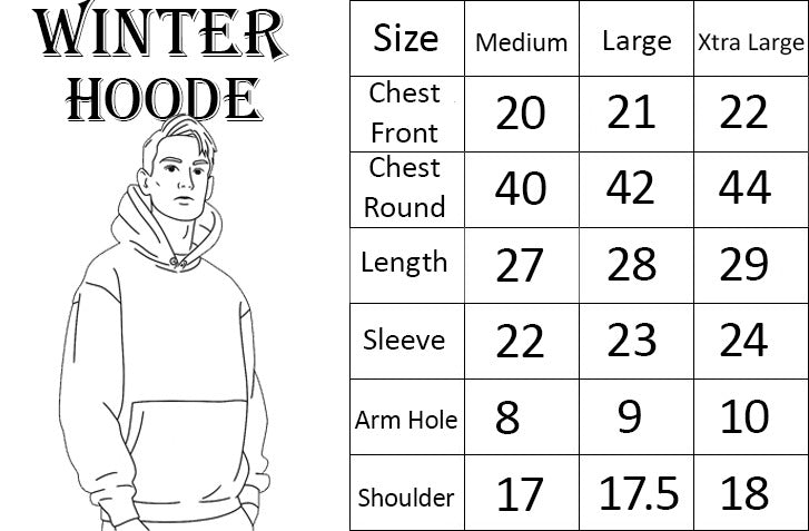 New Summer Collection Full Black Hoodie with Ghost Skull Print for Men and Boys �Comfortable, Trendy &amp; Casual Wear - Medium