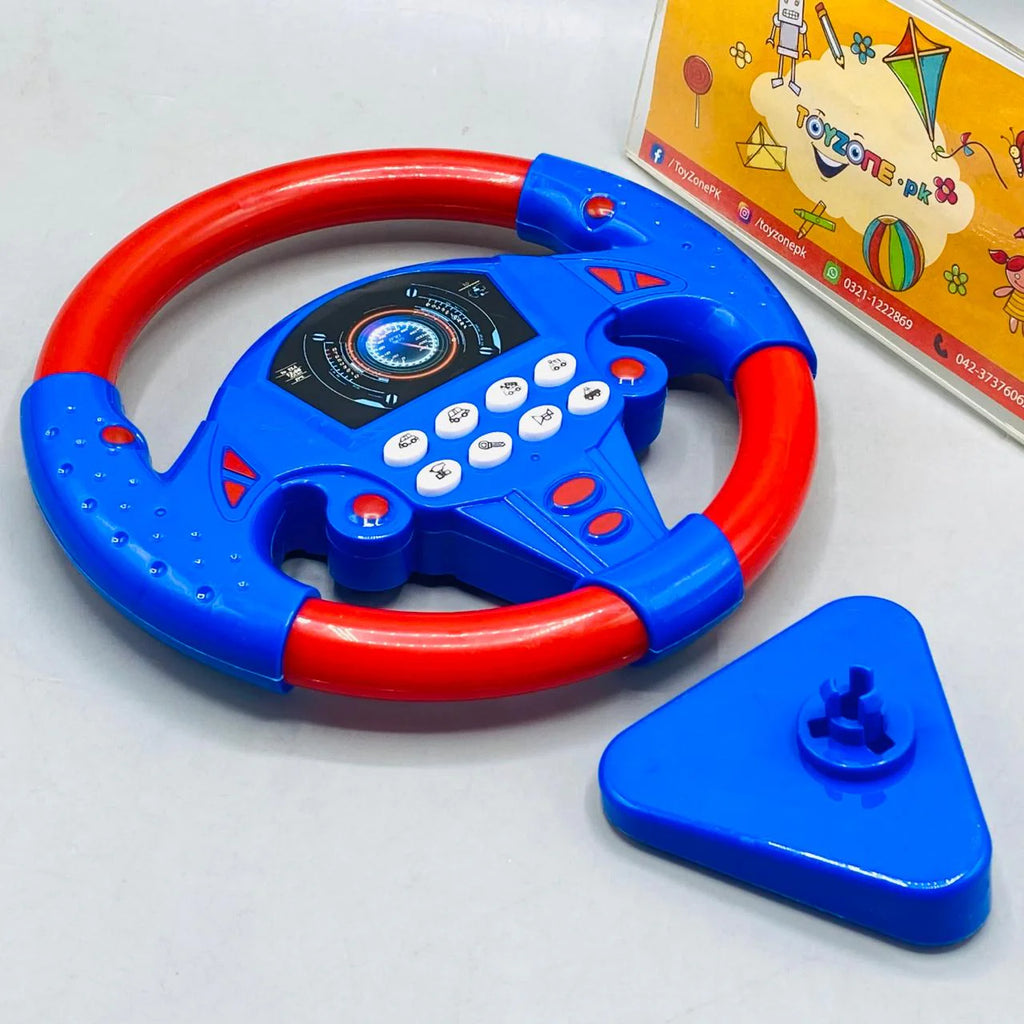 Simulation Driving Car Steering Wheel Learning Toy – photo 3