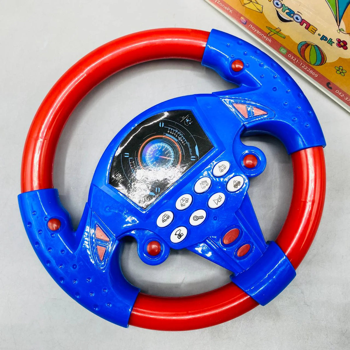 Simulation Driving Car Steering Wheel Learning Toy – photo 5
