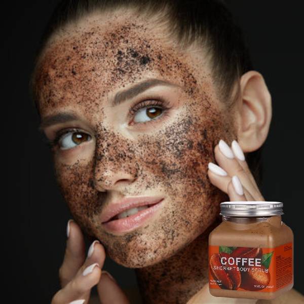 WOKALI Coffee Sherbet Body Scrub 350ml-WKL692 - Exfoliating &amp; Hydrating Coffee Scrub