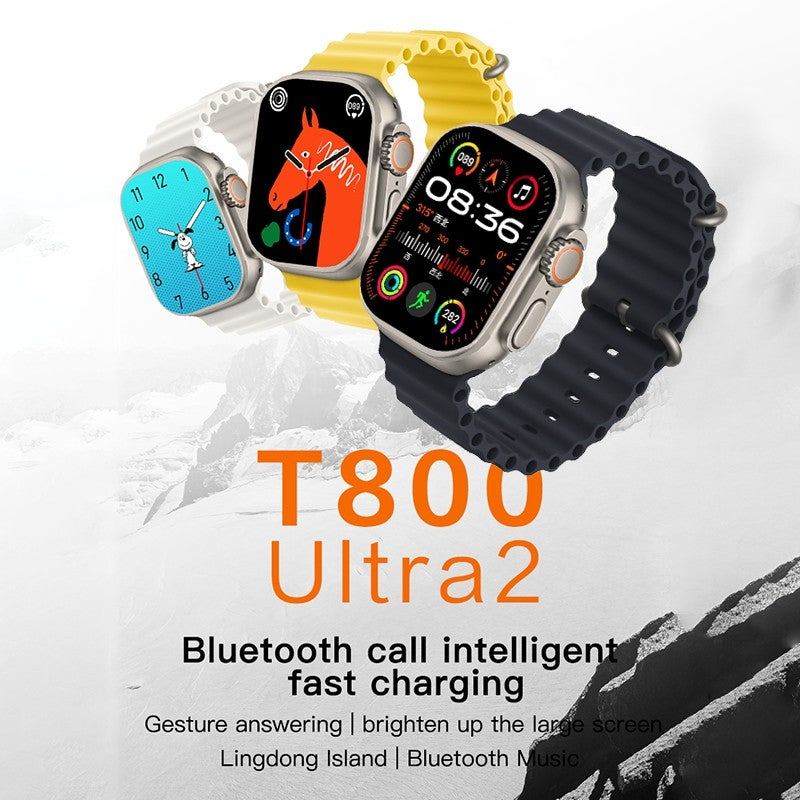 T800 Ultra 2 Bluetoth Smart Watch (Random Colour)
