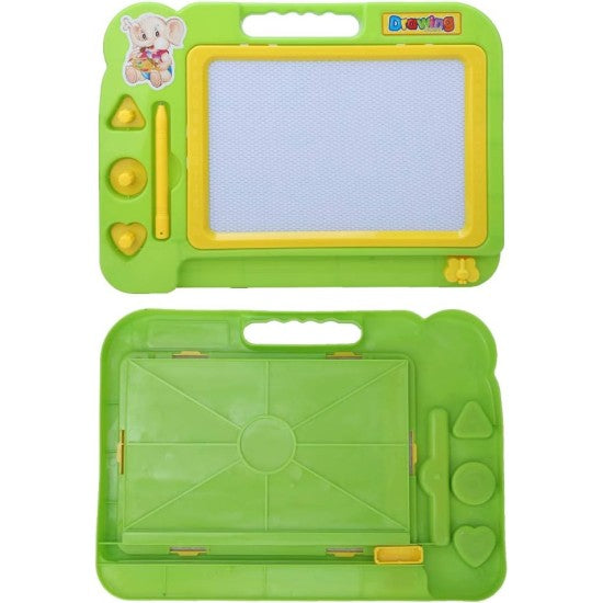 Magnetic Learning Drawing Board for Kids �Erasable Doodle Pad with Pen, Educational Writing &amp; Sketching Toy