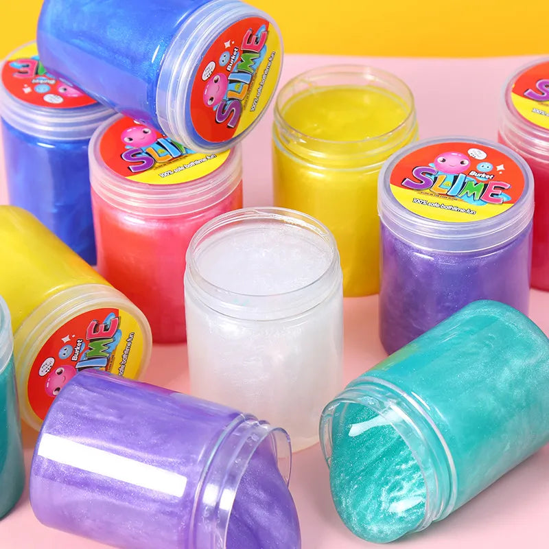 Super slime 200ml Pack of Six Colors