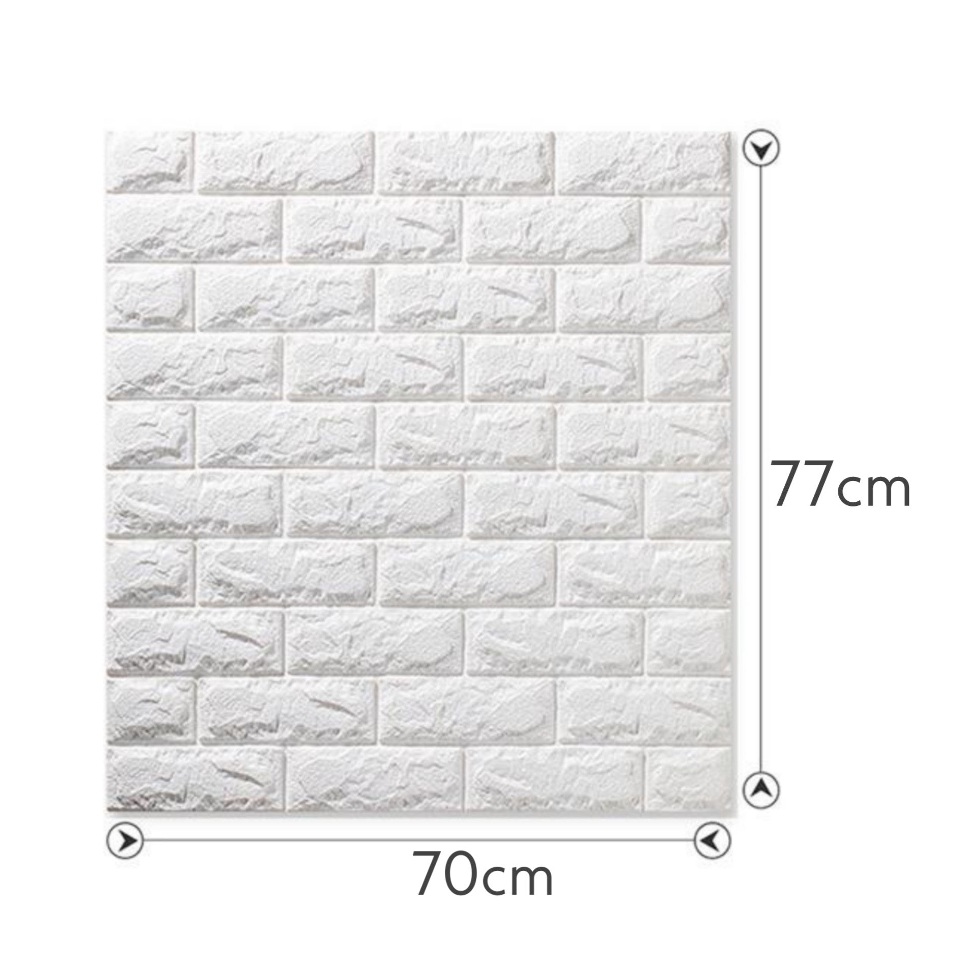 Waterproof Wall Sheet 70?77cm �Self-Adhesive Wallpaper for Room & Office D?or
