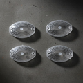 Indicator Cover For 125Cc Bikes Crystal White Color Pack Of 4 Pieces