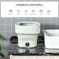Foldable Mini Washing Machine �Portable Collapsible Washer for Travel, Dorm, Baby Clothes | Random Color |